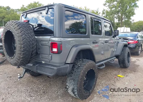 2020 Jeep Wrangler Unlimited Sport S 4X4 from USA, damaged, VIN 1C4HJXDN2LW114288